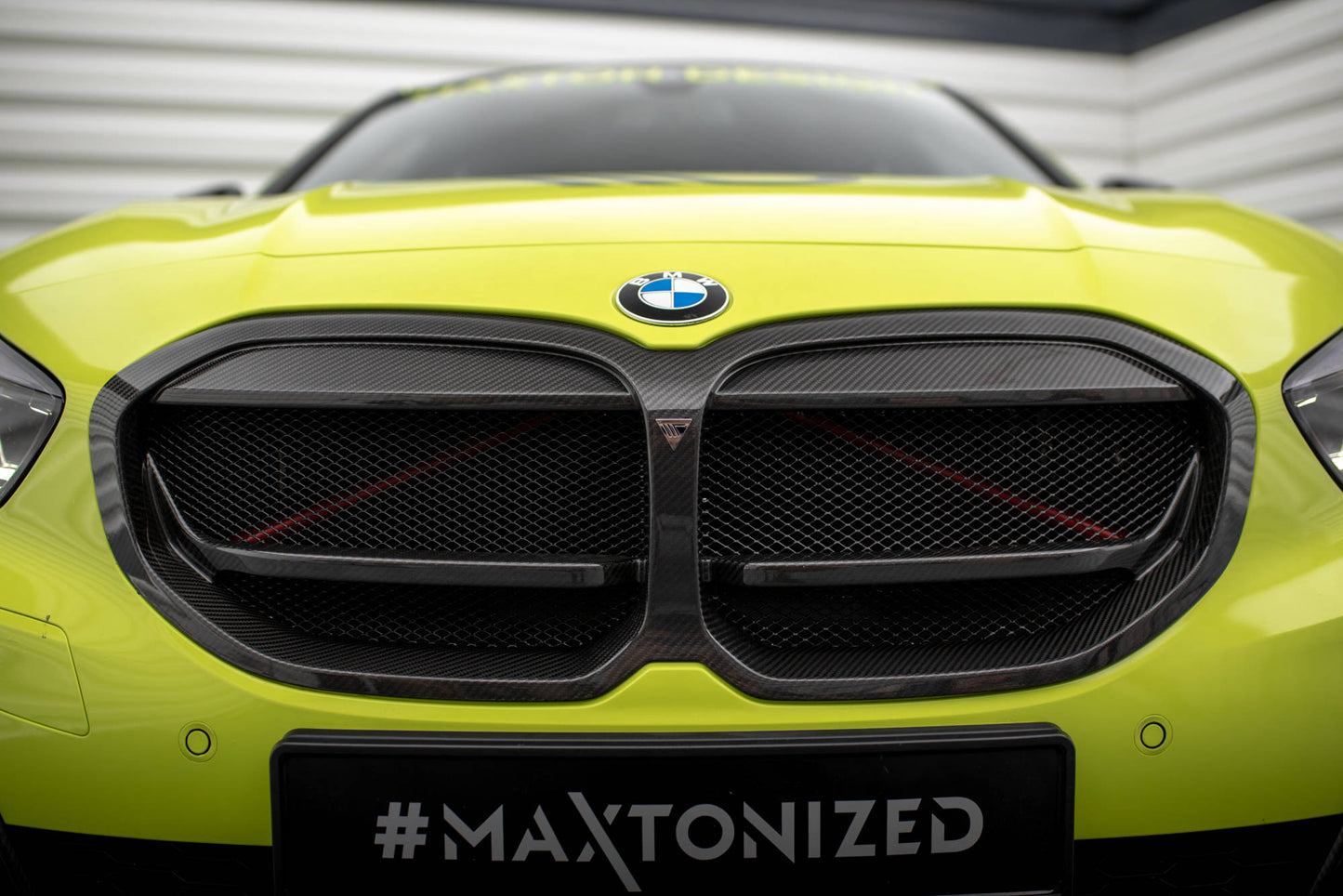 Prepreg Carbon Fiber Front Grill BMW 1 M-Pack/ M135i / 128ti F40