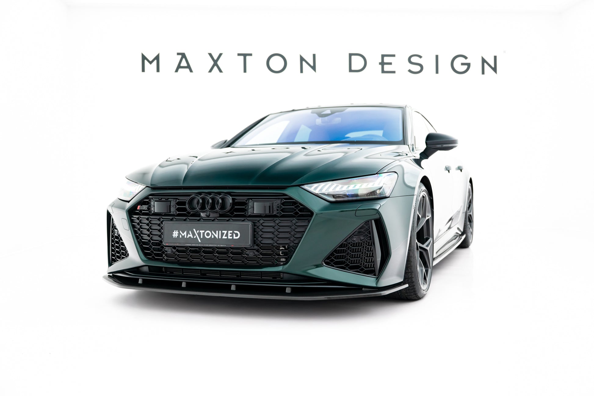 Prepreg Carbon Fiber Front Splitter Audi RS7 C8