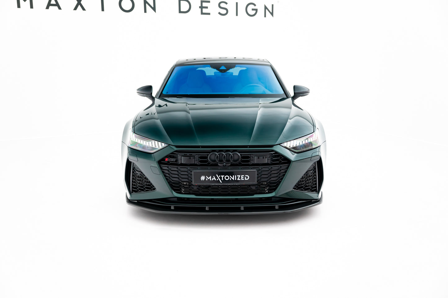 Prepreg Carbon Fiber Front Splitter Audi RS7 C8