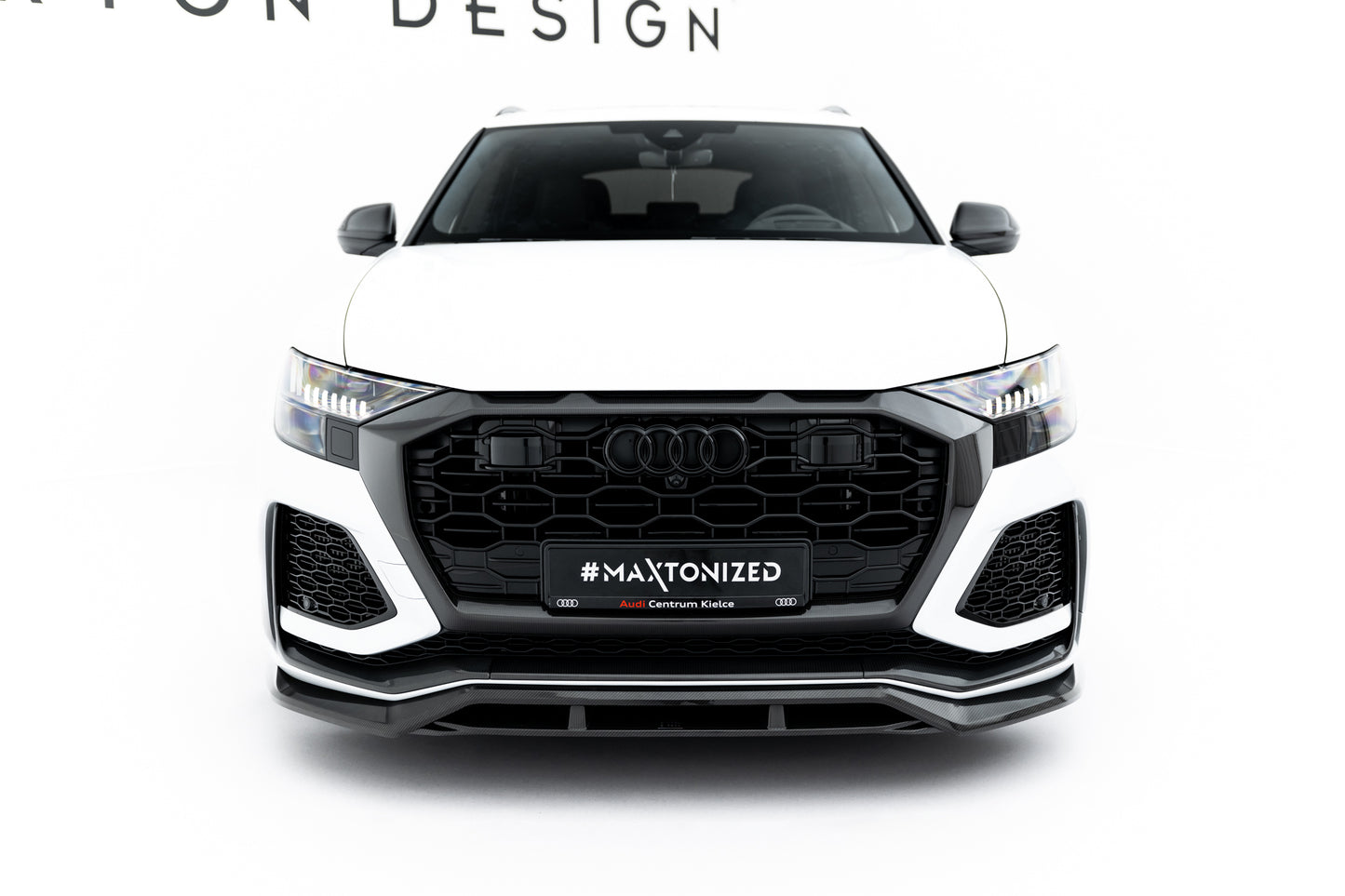 Prepreg Carbon Fiber Front Splitter Audi RSQ8 Mk1
