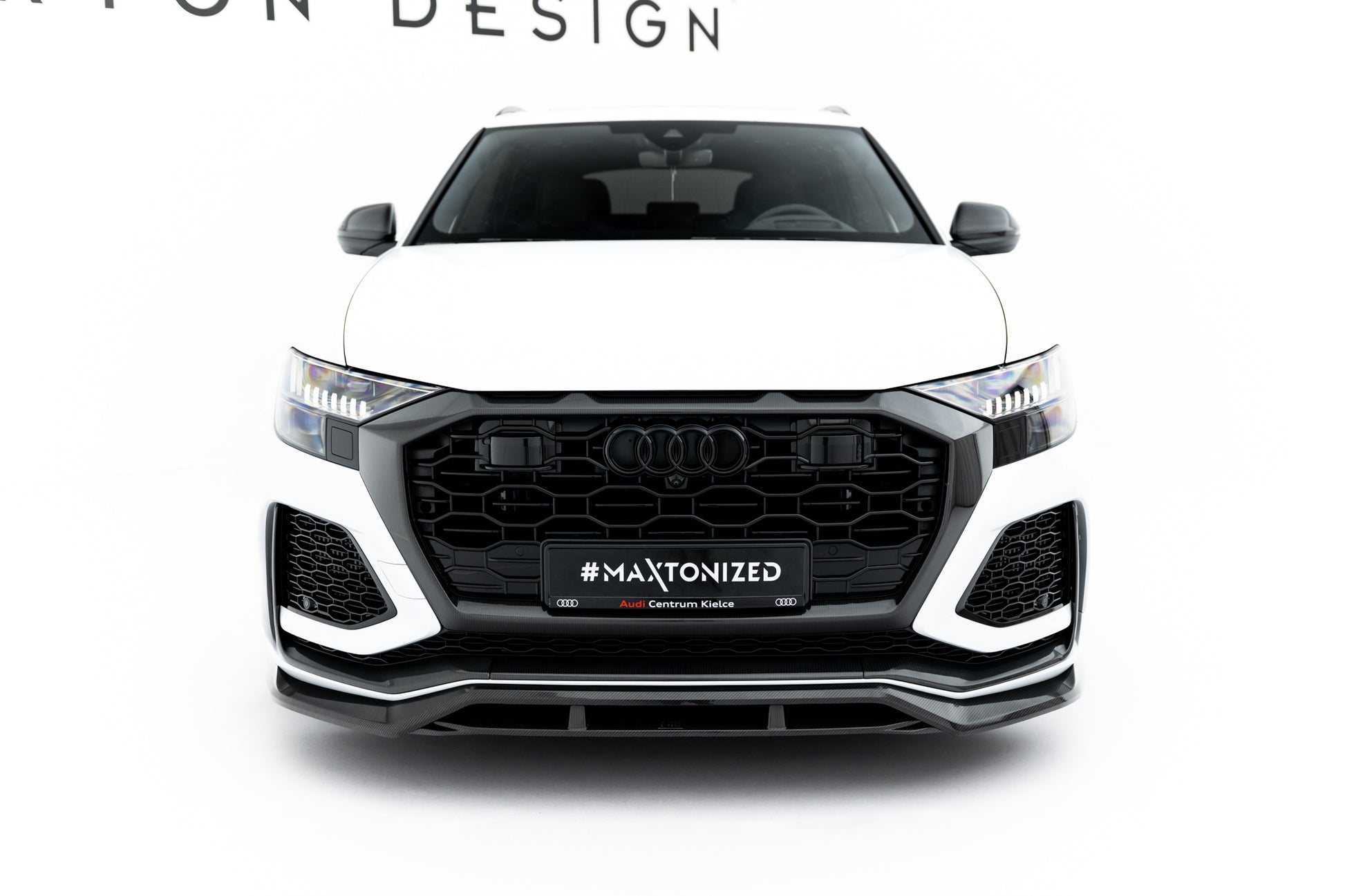 Prepreg Carbon Fiber Front Splitter Audi RSQ8 Mk1