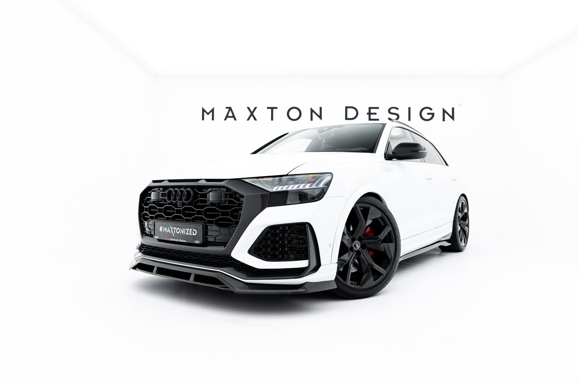 Prepreg Carbon Fiber Front Splitter Audi RSQ8 Mk1