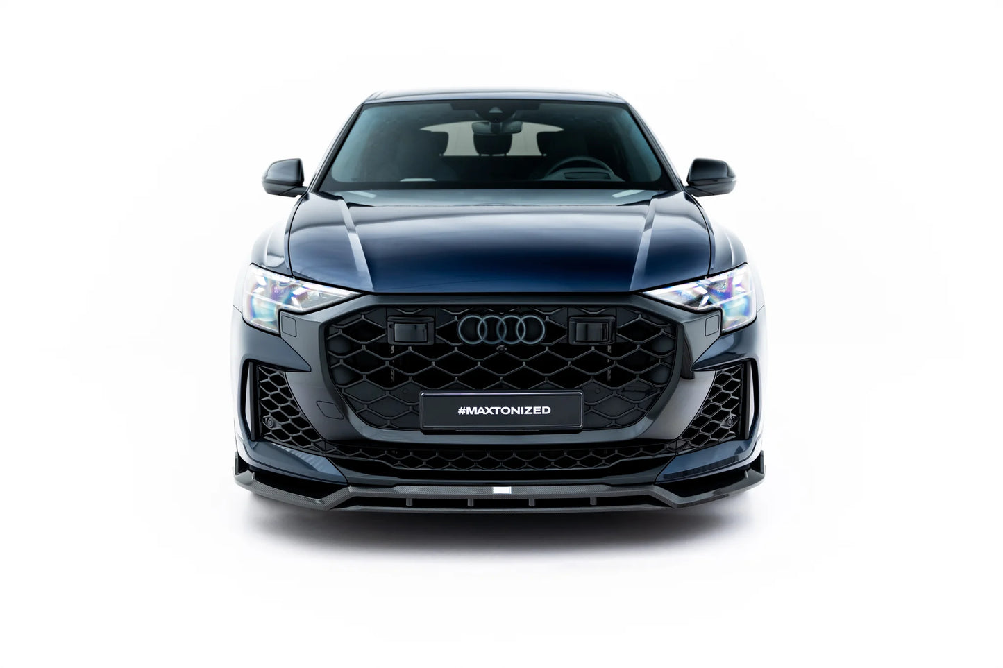 Prepreg Carbon Fiber Front Splitter Audi RSQ8 Mk1 Facelift