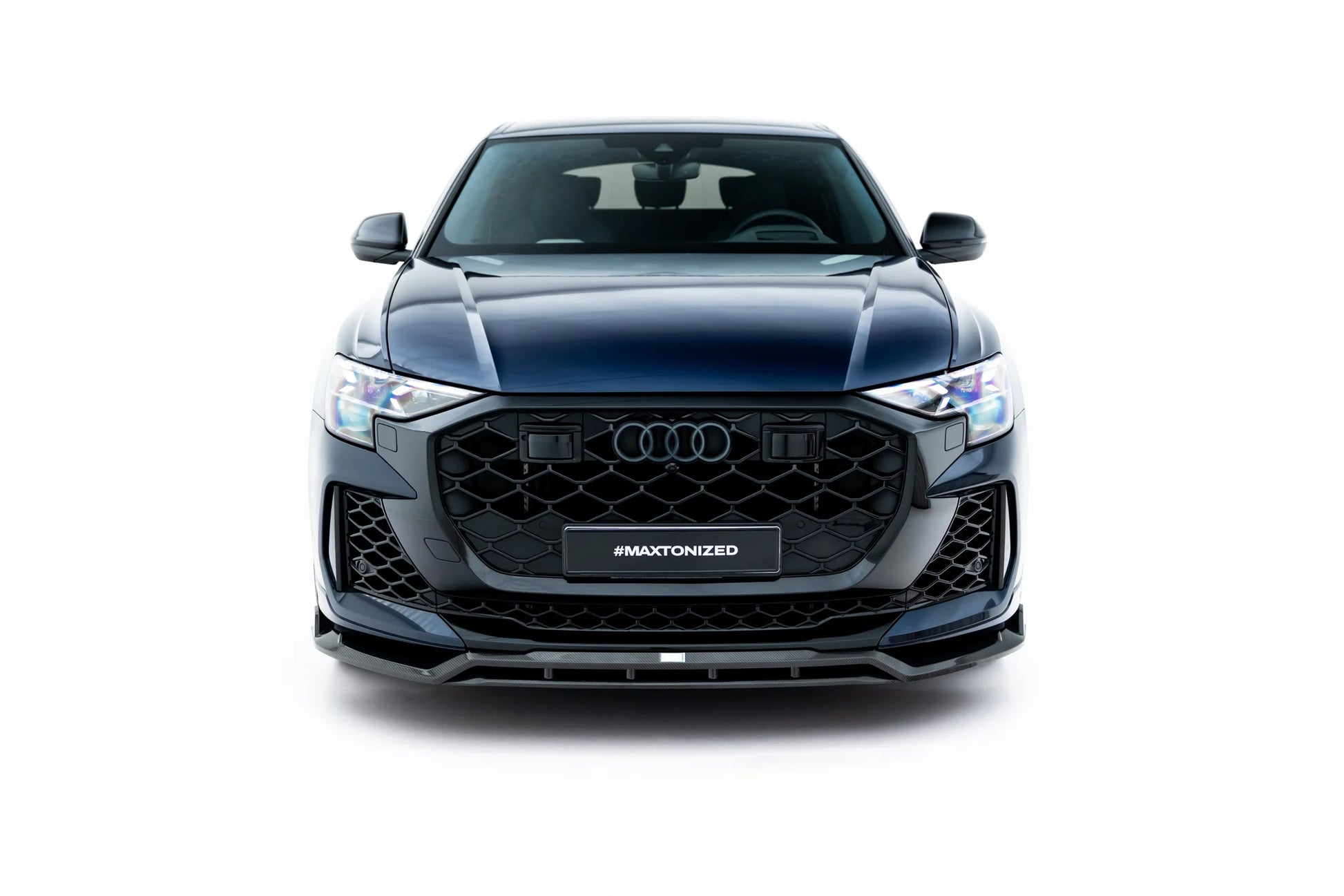 Prepreg Carbon Fiber Front Splitter Audi RSQ8 Mk1 Facelift