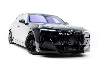 Prepreg Carbon Fiber Front Splitter BMW 7 M-Pack / M760e / i7 M-Pack G70