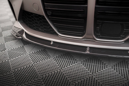 Prepreg Carbon Fiber Front Splitter V.2 BMW M4 G82 / G82 Facelift