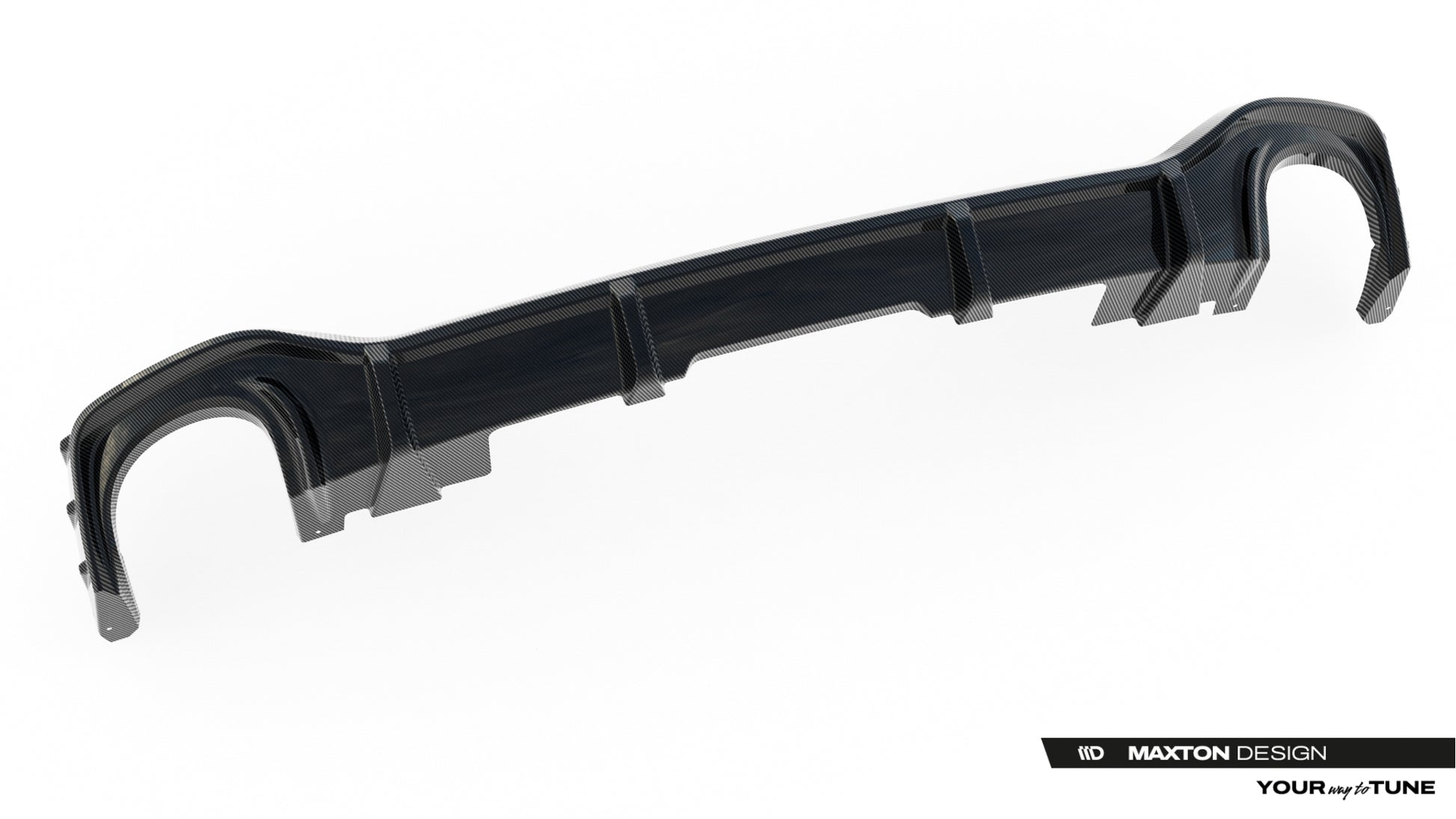 Prepreg Carbon Fiber Rear Diffuser Audi RSQ8 Mk1