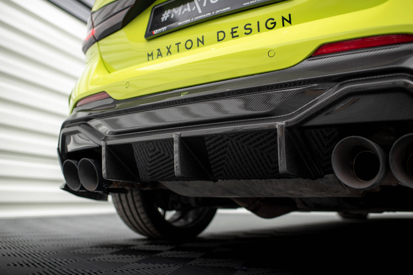 Prepreg Carbon Fiber Rear Diffuser V.1 BMW 1 F40 M-Pack/ M135i