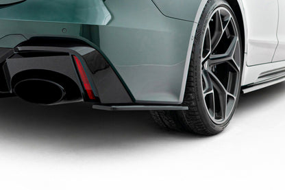 Prepreg Carbon Fiber Rear Side Splitters Audi RS7 C8
