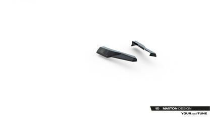 Prepreg Carbon Fiber Rear Side Splitters Audi RSQ8 Mk1