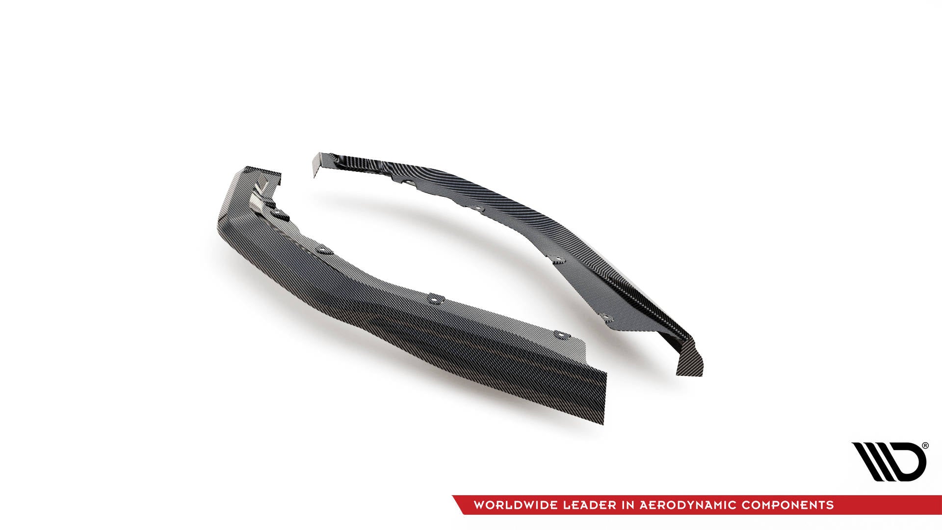 Prepreg Carbon Fiber Rear Side Splitters BMW M4 G82 / G82 Facelift