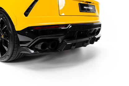 Prepreg Carbon Fiber Rear Splitter (with vertical bars) Lamborghini Urus Mk 1