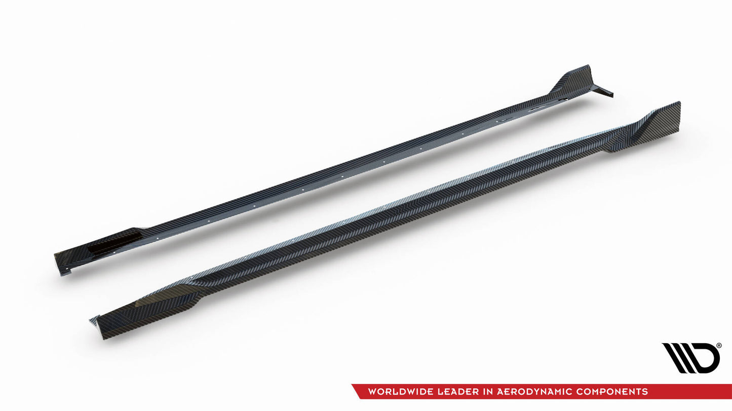 Prepreg Carbon Fiber Side Skirts BMW X5 M-Pack G05 Facelift