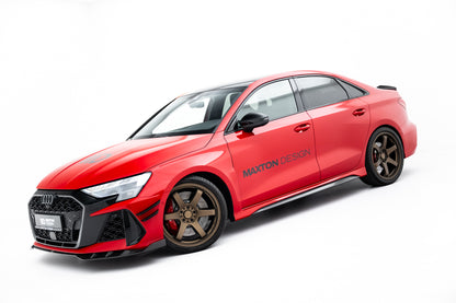 Prepreg Carbon Fiber Side Skirts V.2 Audi RS3 Sedan / Sportback 8Y / 8Y Facelift