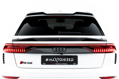 Prepreg Carbon Fiber Tailgate Spoiler (Lower) Audi RSQ8 / SQ8 / Q8 S-Line / Q8 Mk1