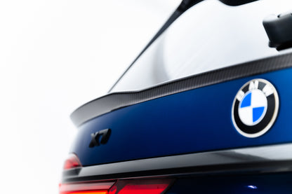 Prepreg Carbon Fiber Tailgate Spoiler (Lower) BMW X7 M-Pack G07