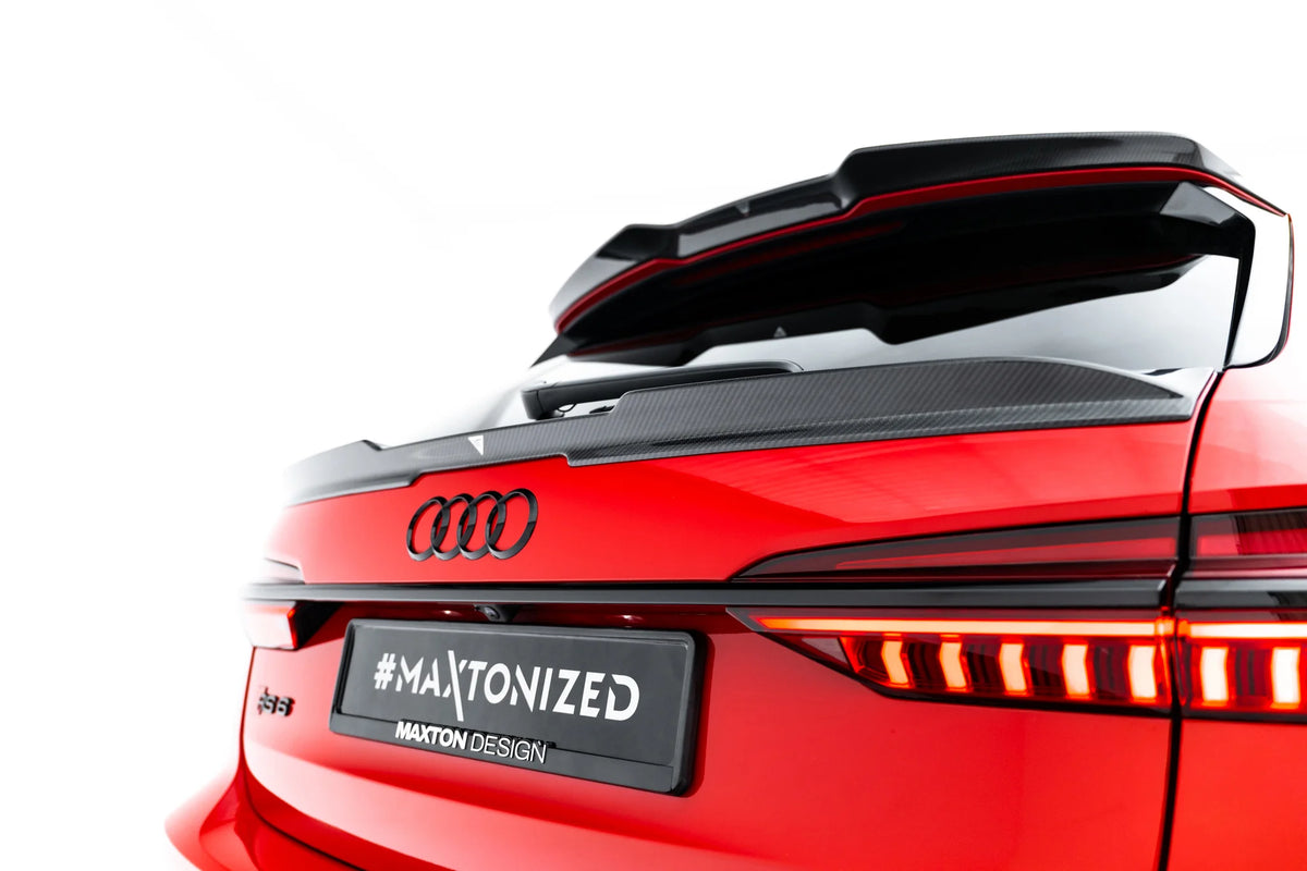 Prepreg Carbon Fiber Tailgate Spoiler (Upper) Audi RS6 C8 / C8 Facelift