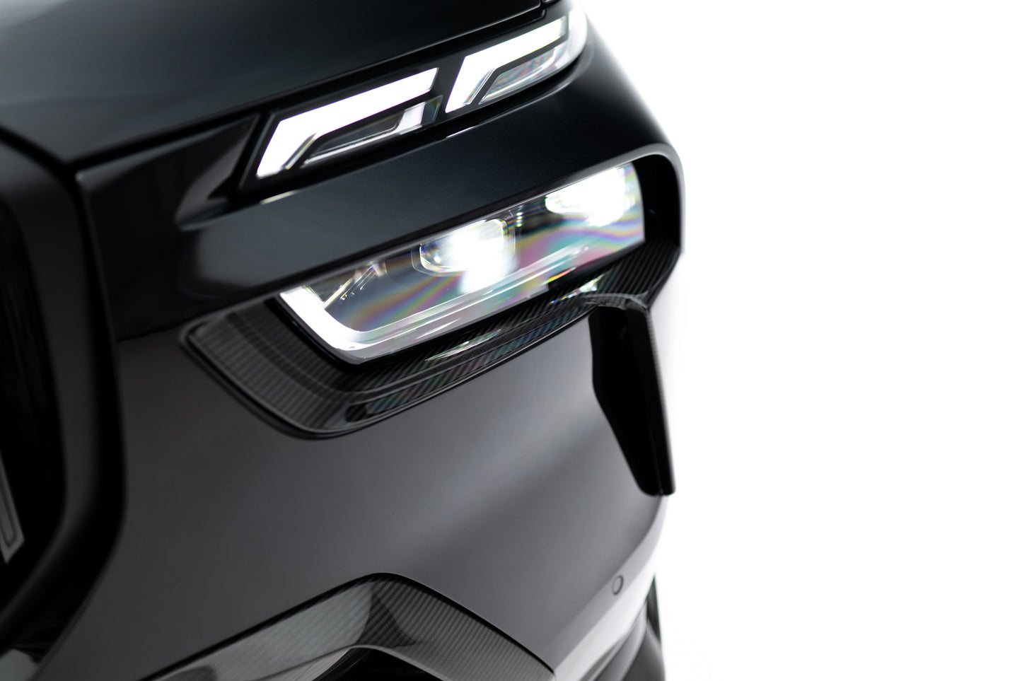 Prepreg Carbon Front Bumper Air Intakes  BMW X7 M-Pack G07 Facelift
