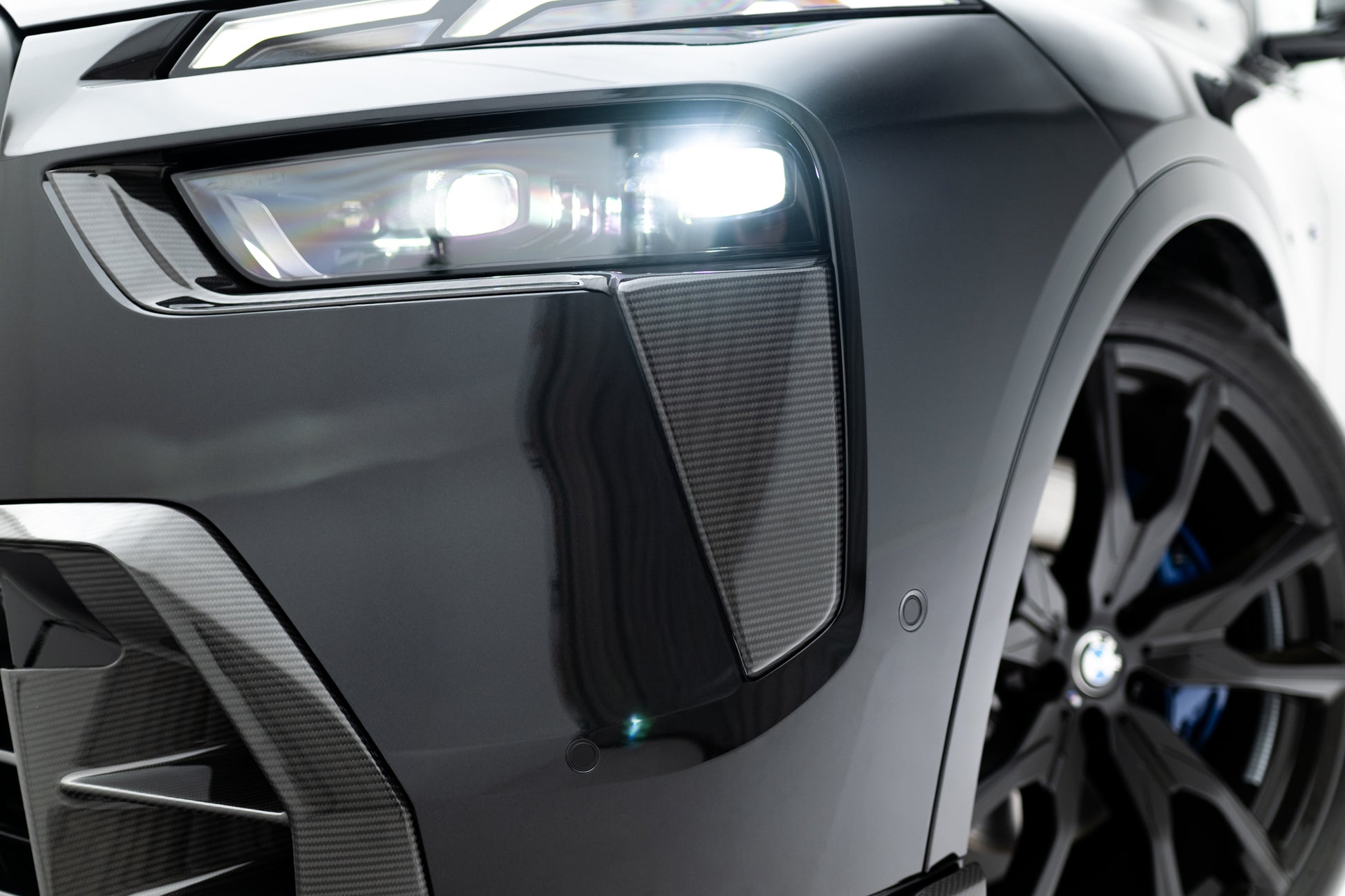 Prepreg Carbon Front Bumper Air Intakes  BMW X7 M-Pack G07 Facelift