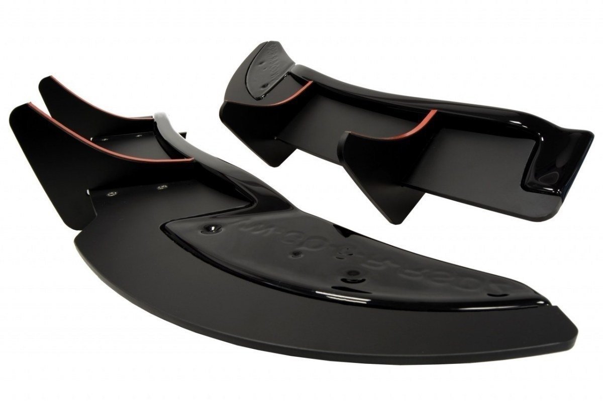 REAR SIDE SPLITTERS VW GOLF VI R (CNC)