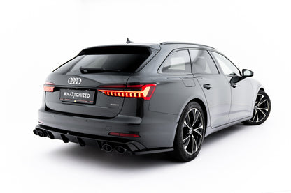 Rear Side Splitters Audi A6 Sedan / Avant C8 / C8 Facelift