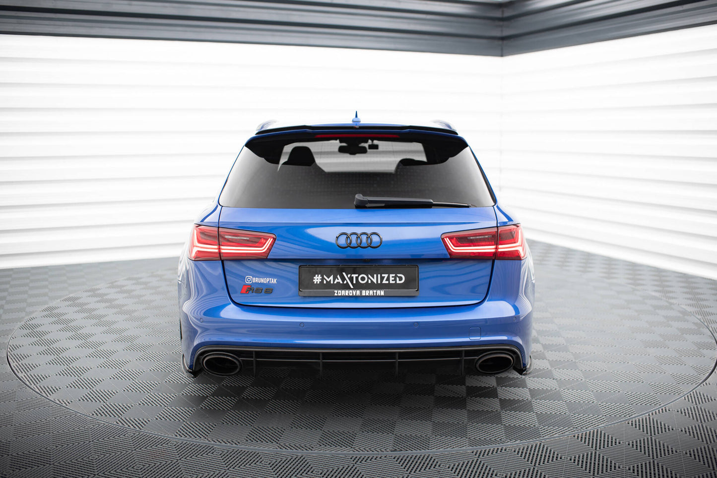 Rear Side Splitters Audi RS6 C7 / C7 Facelift