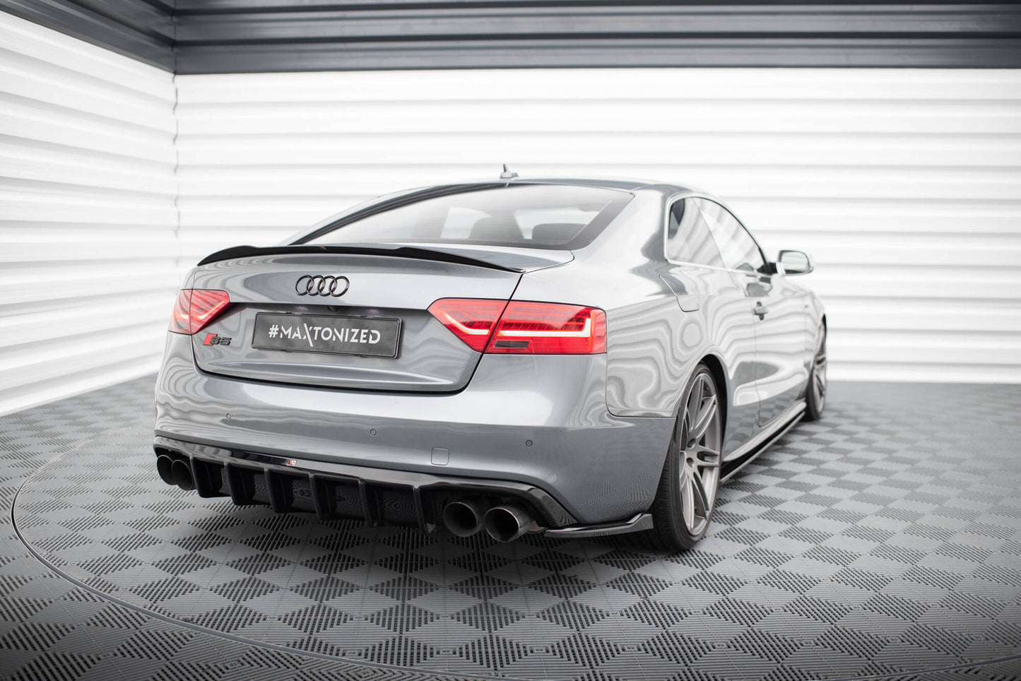 Rear Side Splitters Audi S5 / A5 S-Line 8T Facelift