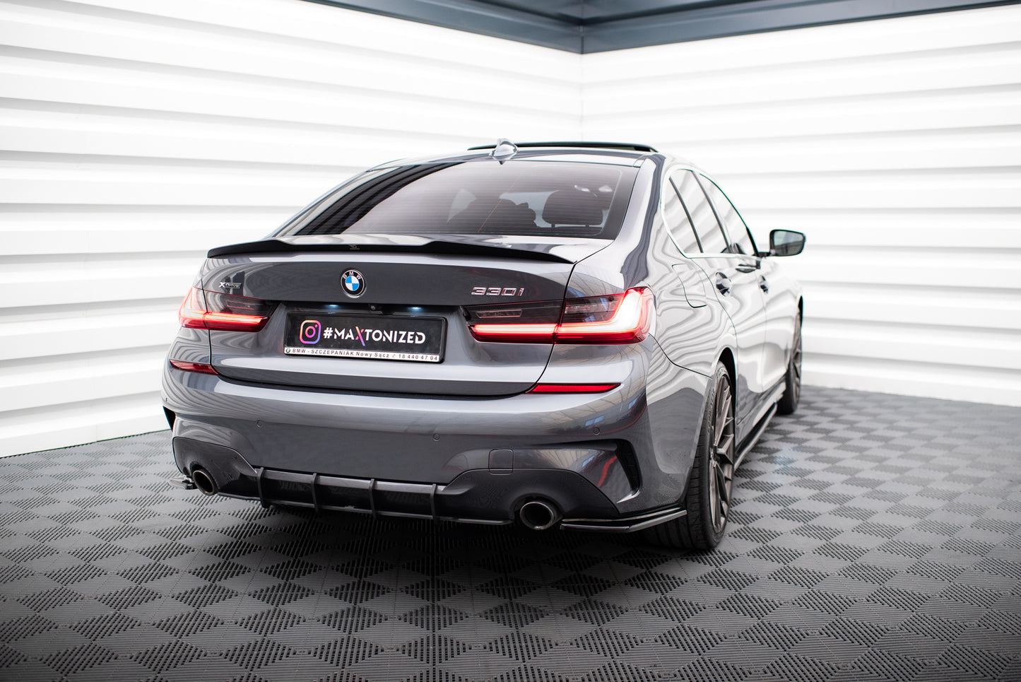 Rear Side Splitters BMW 3 M-Pack G20