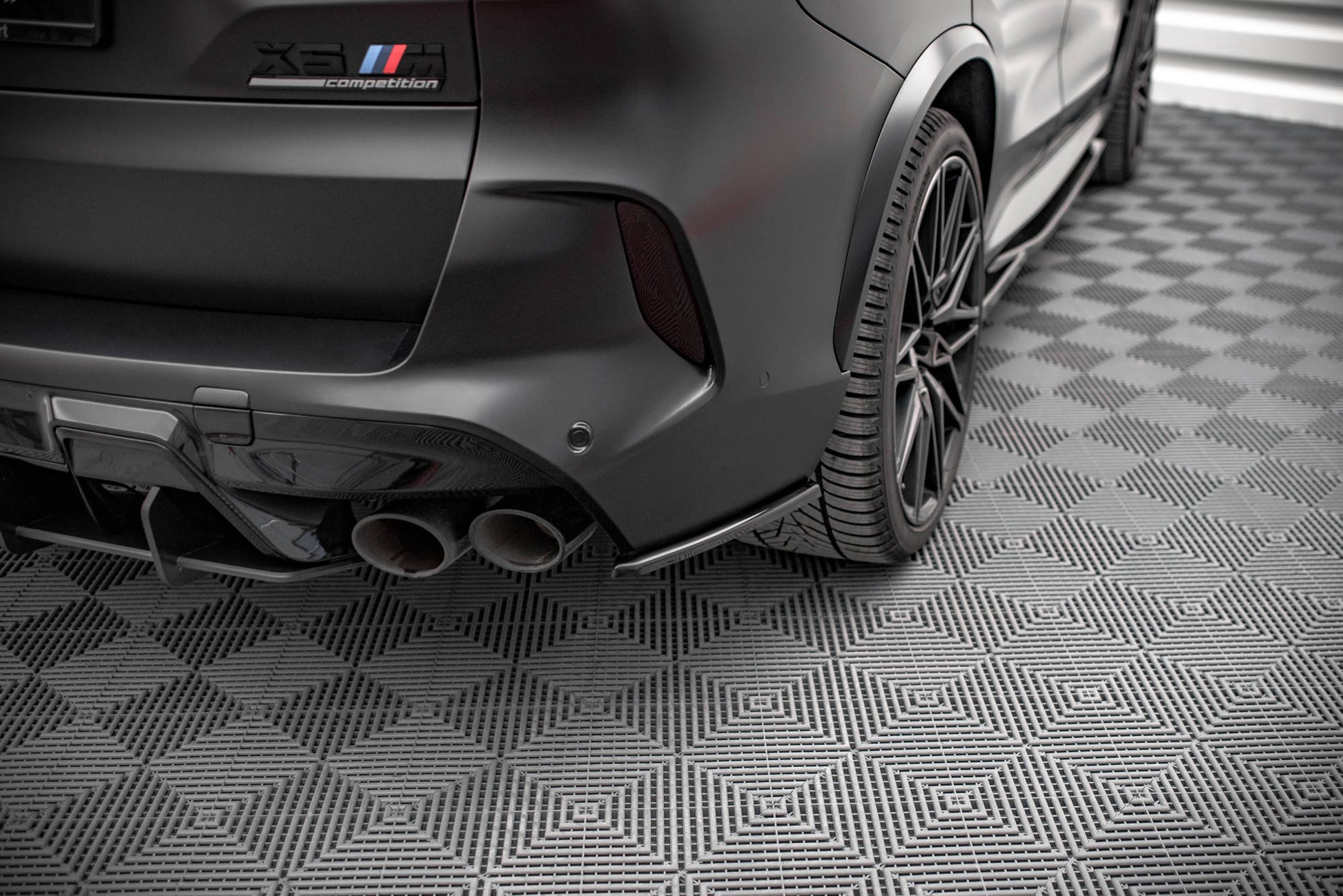 Rear Side Splitters BMW X5M F95 / F95 Facelift