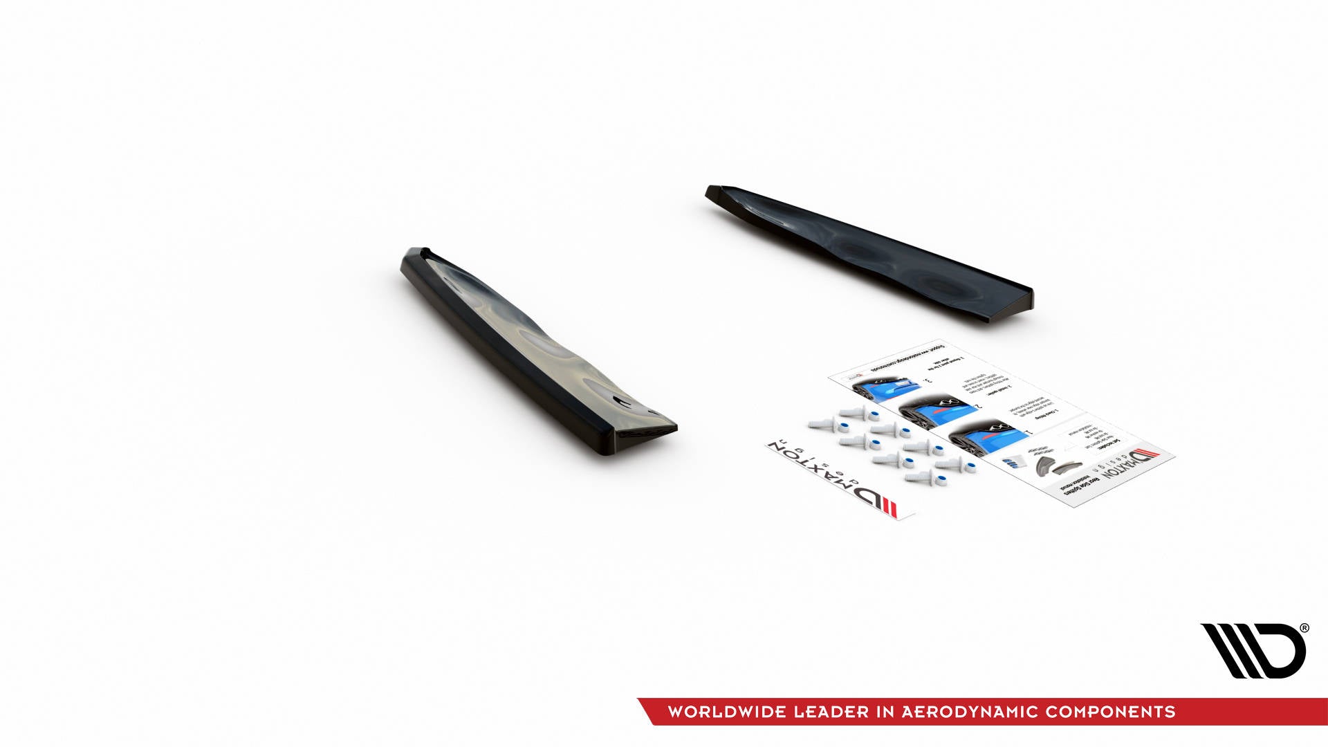 Rear Side Splitters BMW X5M F95 / F95 Facelift