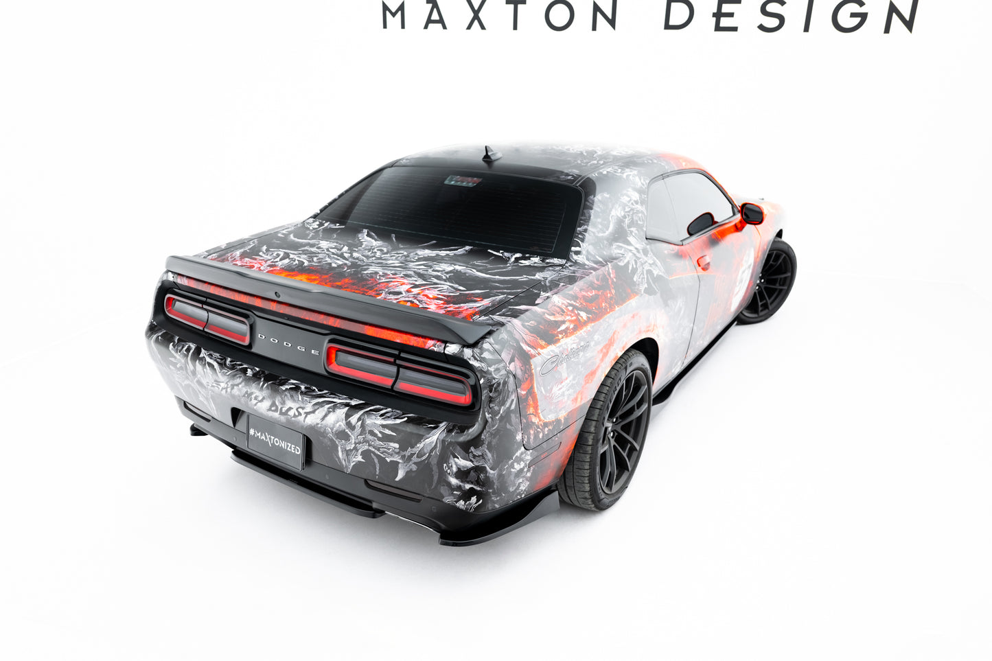 Rear Side Splitters Dodge Challenger GT Mk3 Facelift