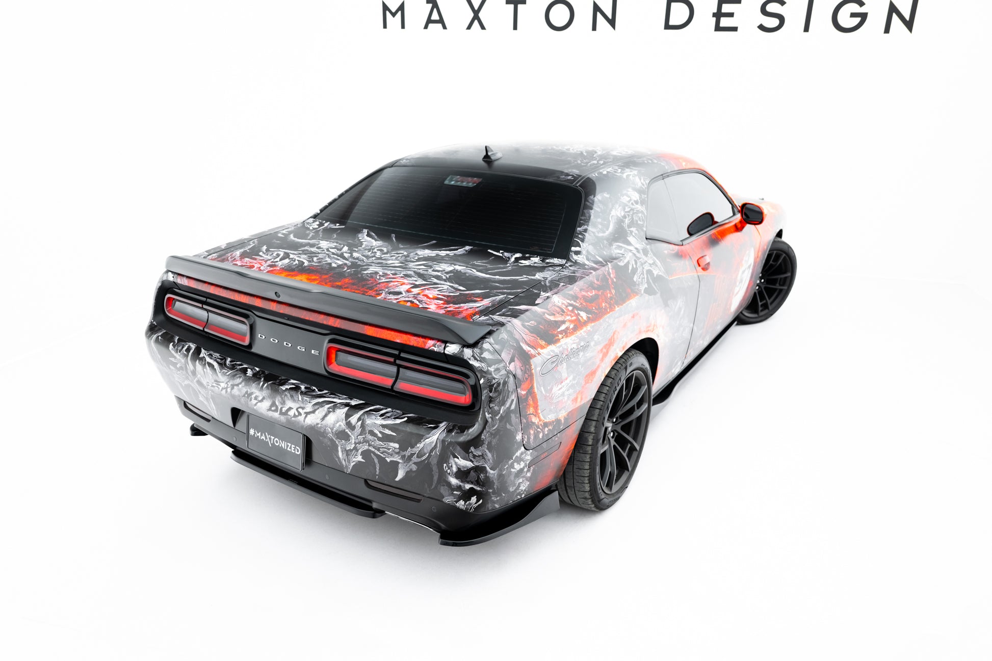 Rear Side Splitters Dodge Challenger GT Mk3 Facelift