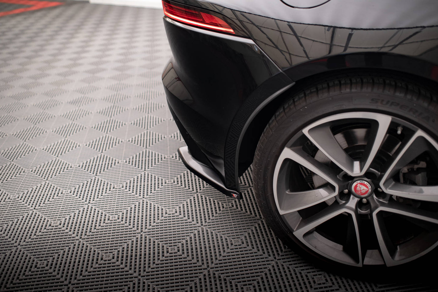 Rear Side Splitters Jaguar F-Type X152 Facelift