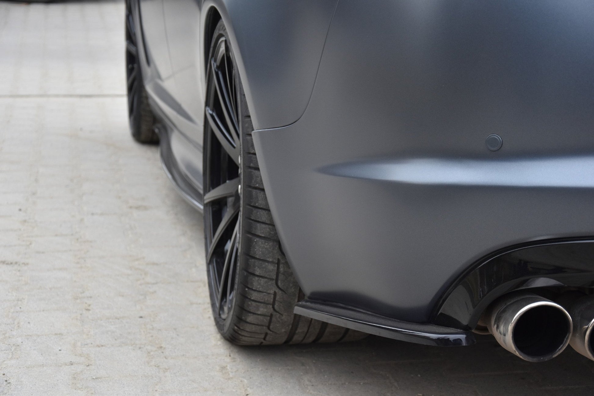 Rear Side Splitters Jaguar XF-R Mk1