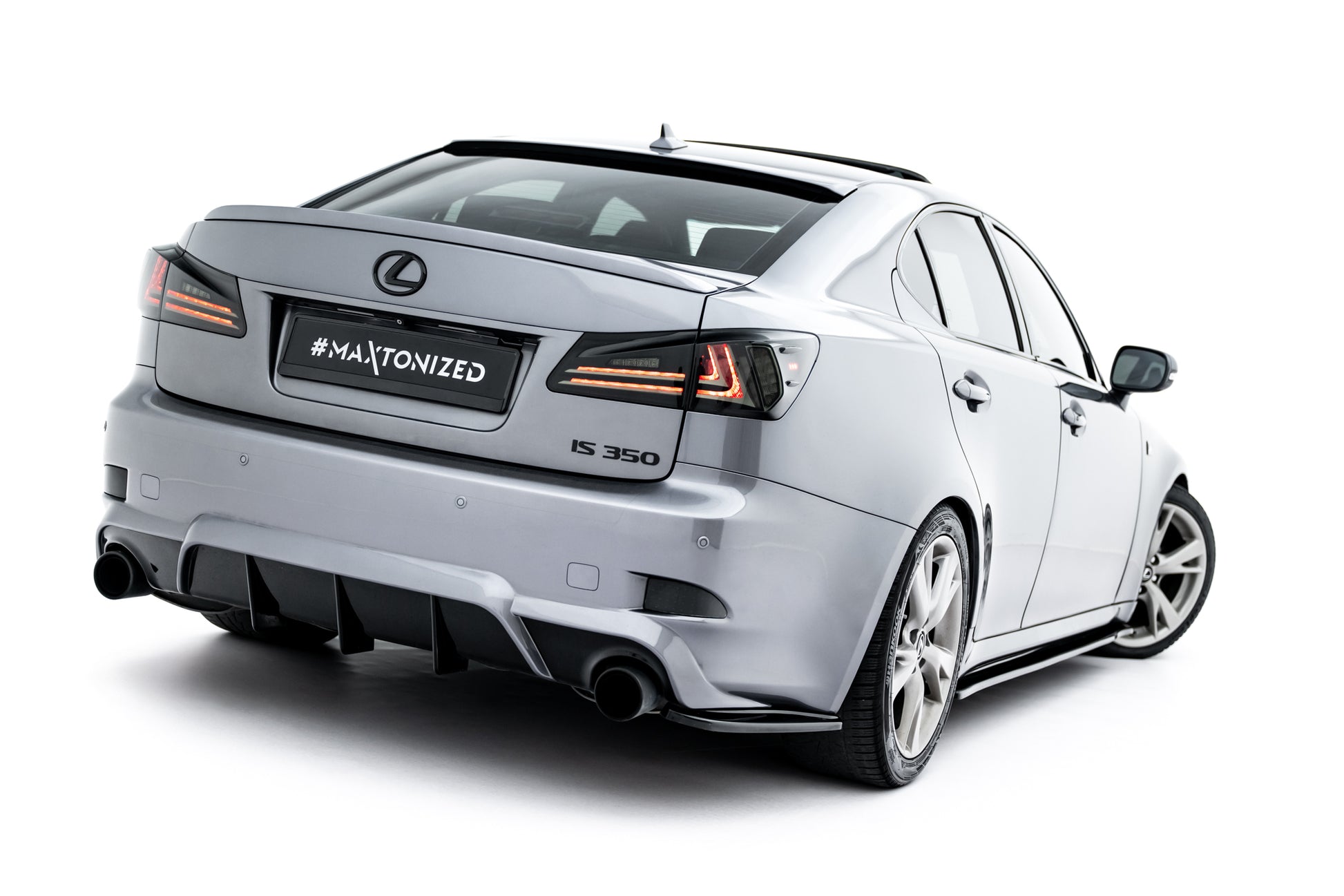 Rear Side Splitters Lexus IS F-Sport Mk2 (XE20) Facelift