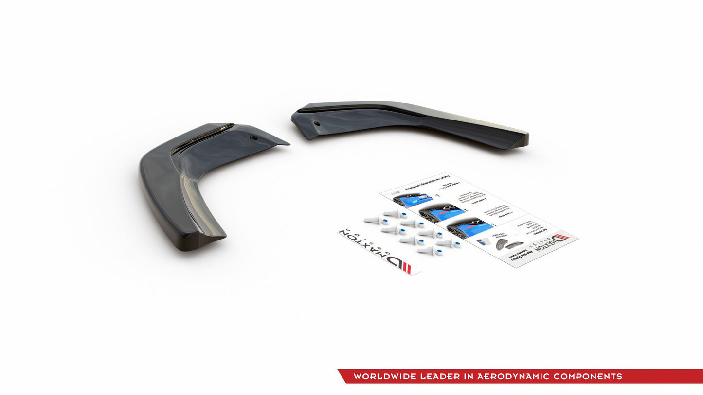 Rear Side Splitters Mercedes A35 AMG Aero Hatchback W177