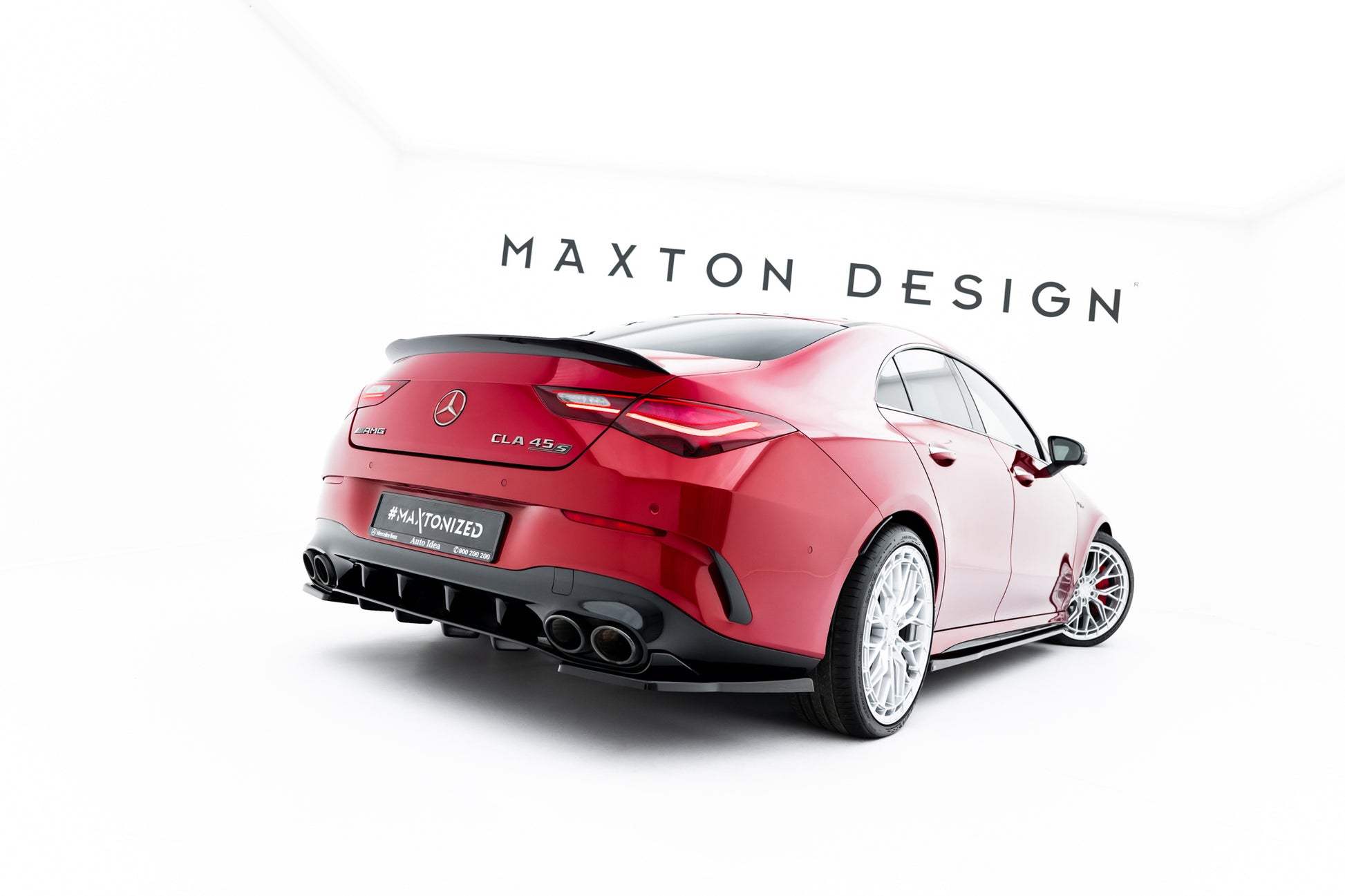 Rear Side Splitters Mercedes-AMG CLA 45 Aero C118 Facelift