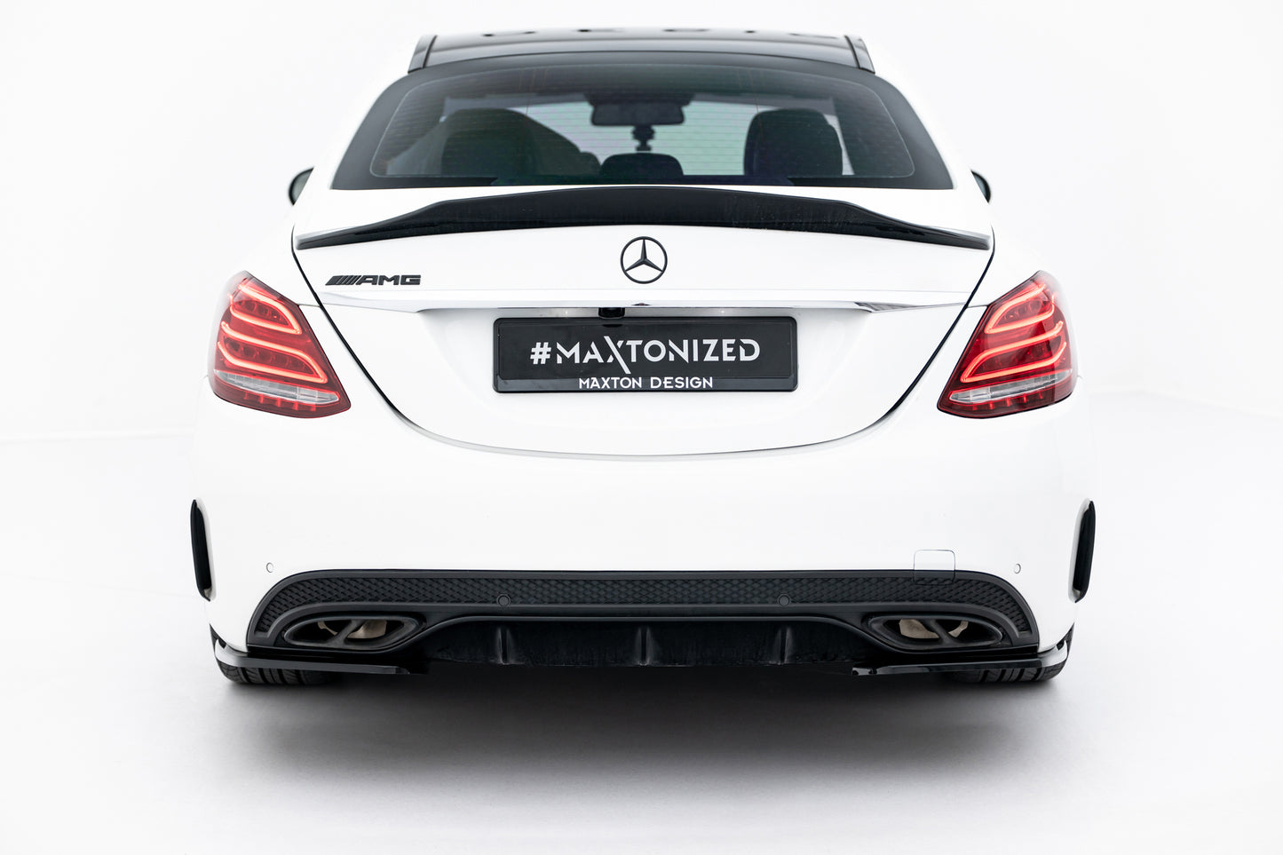 Rear Side Splitters Mercedes-Benz C AMG-Line / C43 AMG Sedan W205