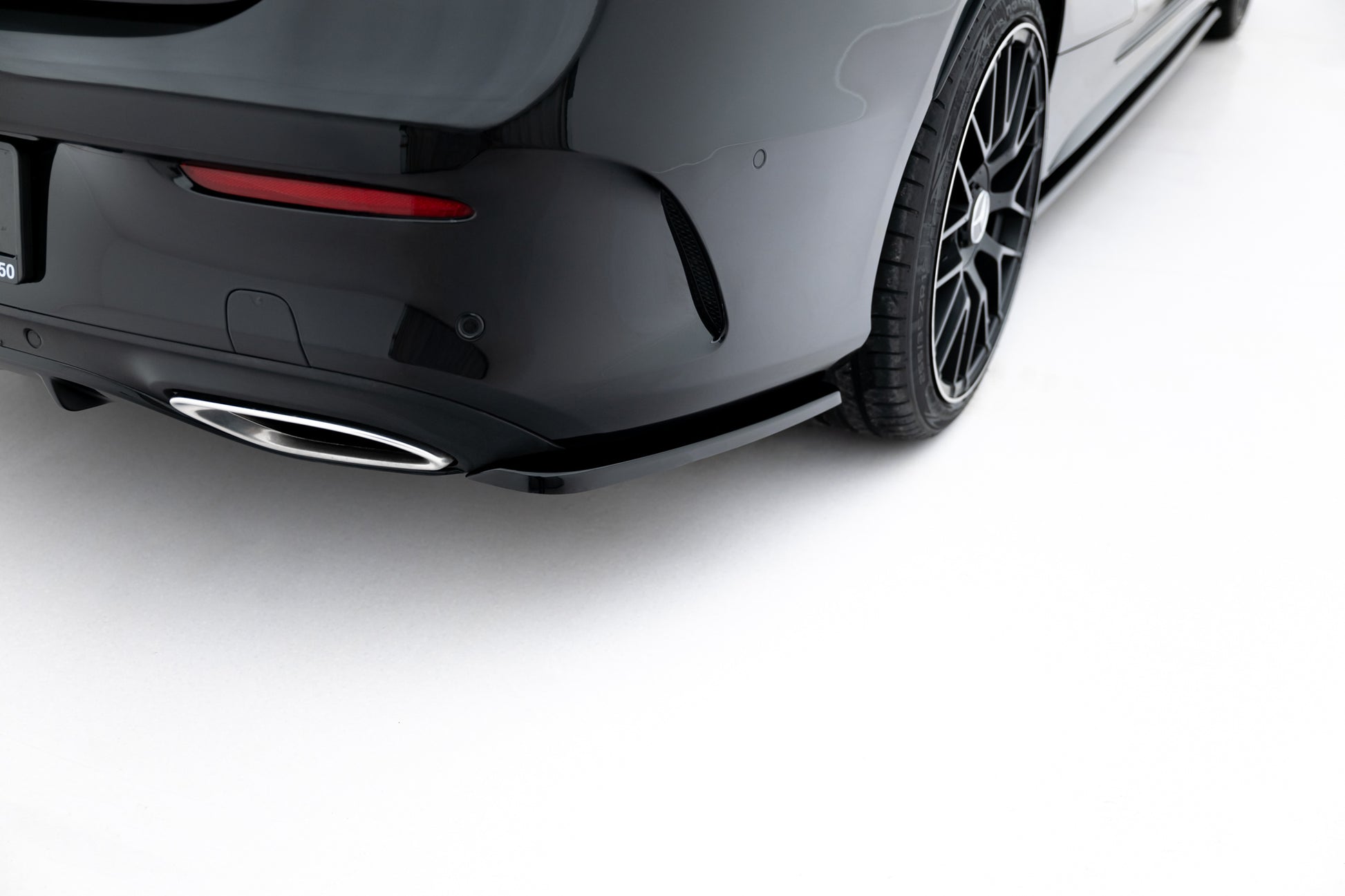 Rear Side Splitters Mercedes- Benz C Coupe AMG-Line C205