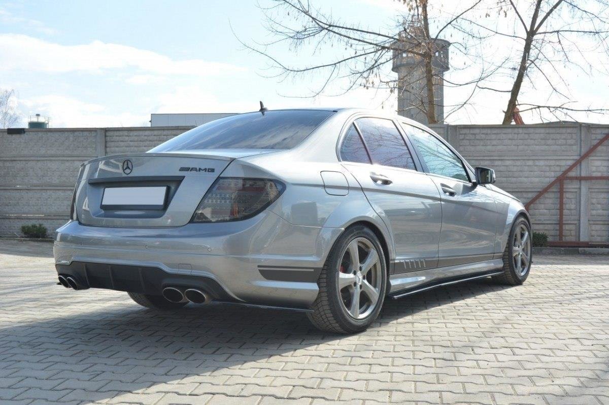 Rear Side Splitters  Mercedes-Benz C Sedan / Estate AMG-Line W204 / S204