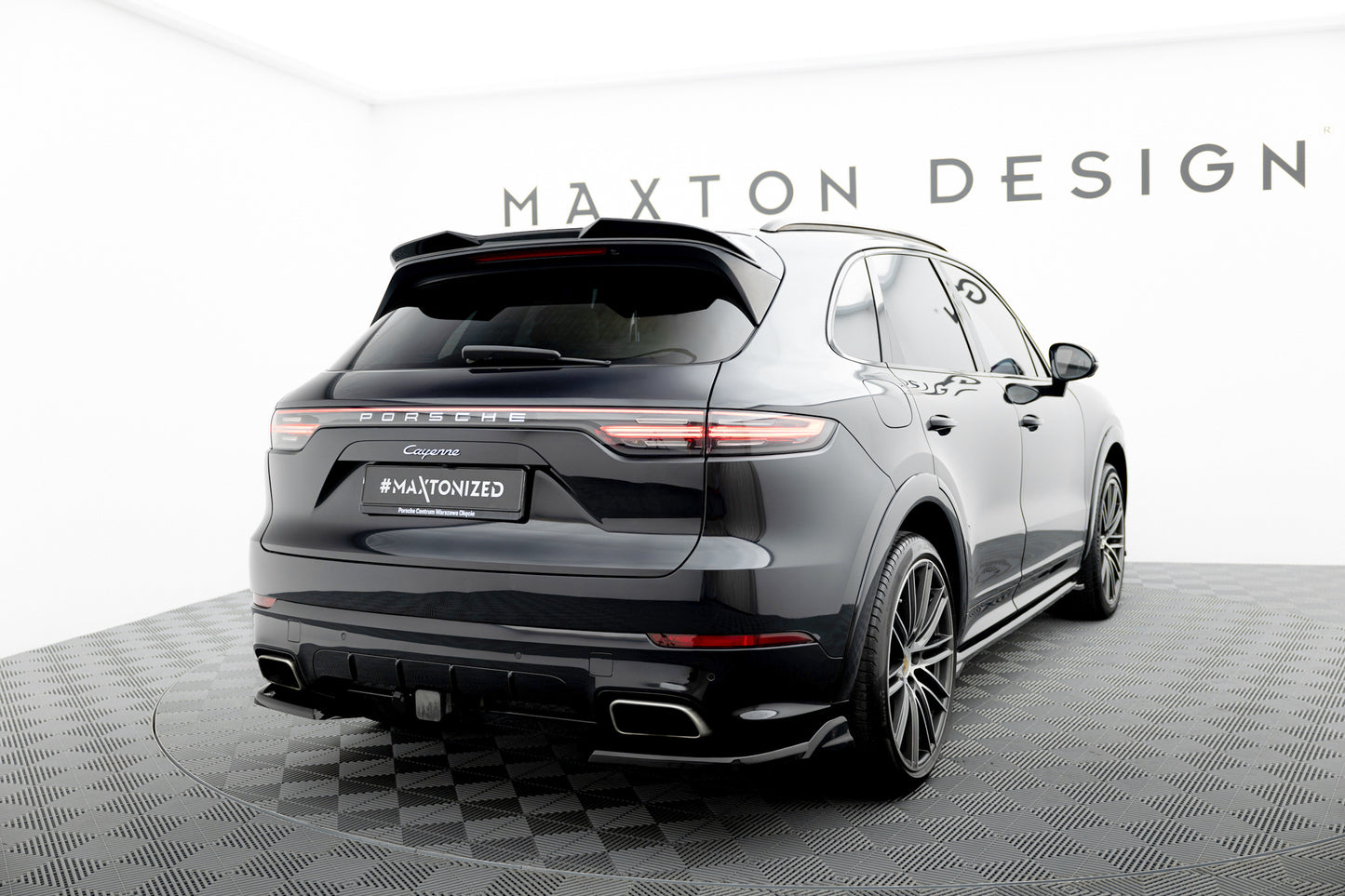 Rear Side Splitters Porsche Cayenne Sport Design SUV / Coupe Mk3