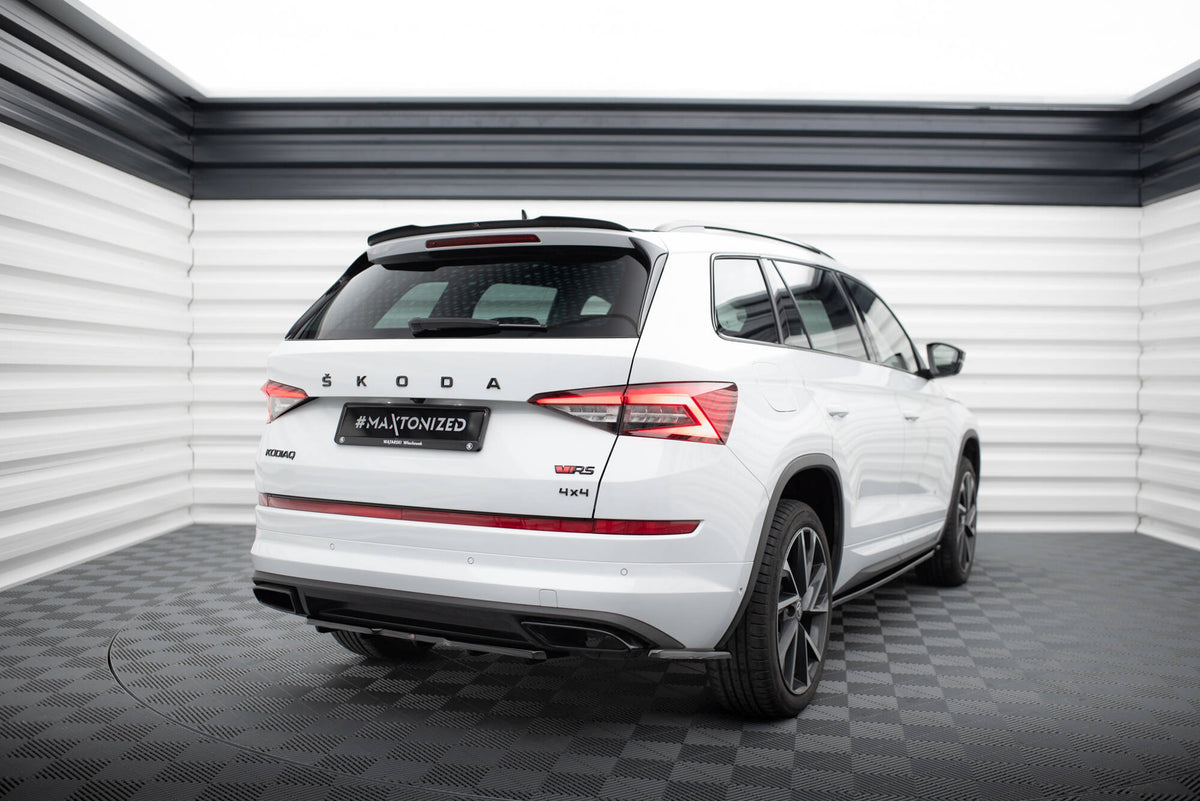Rear Side Splitters Skoda Kodiaq RS Mk1 / Mk1 Facelift