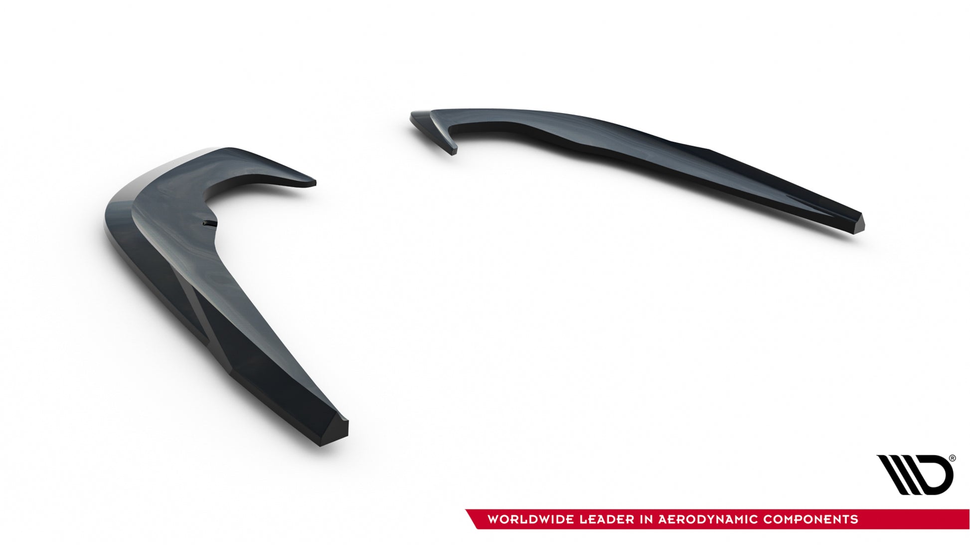 Rear Side Splitters Skoda Octavia Sportline Liftback / Combi Mk4 Facelift