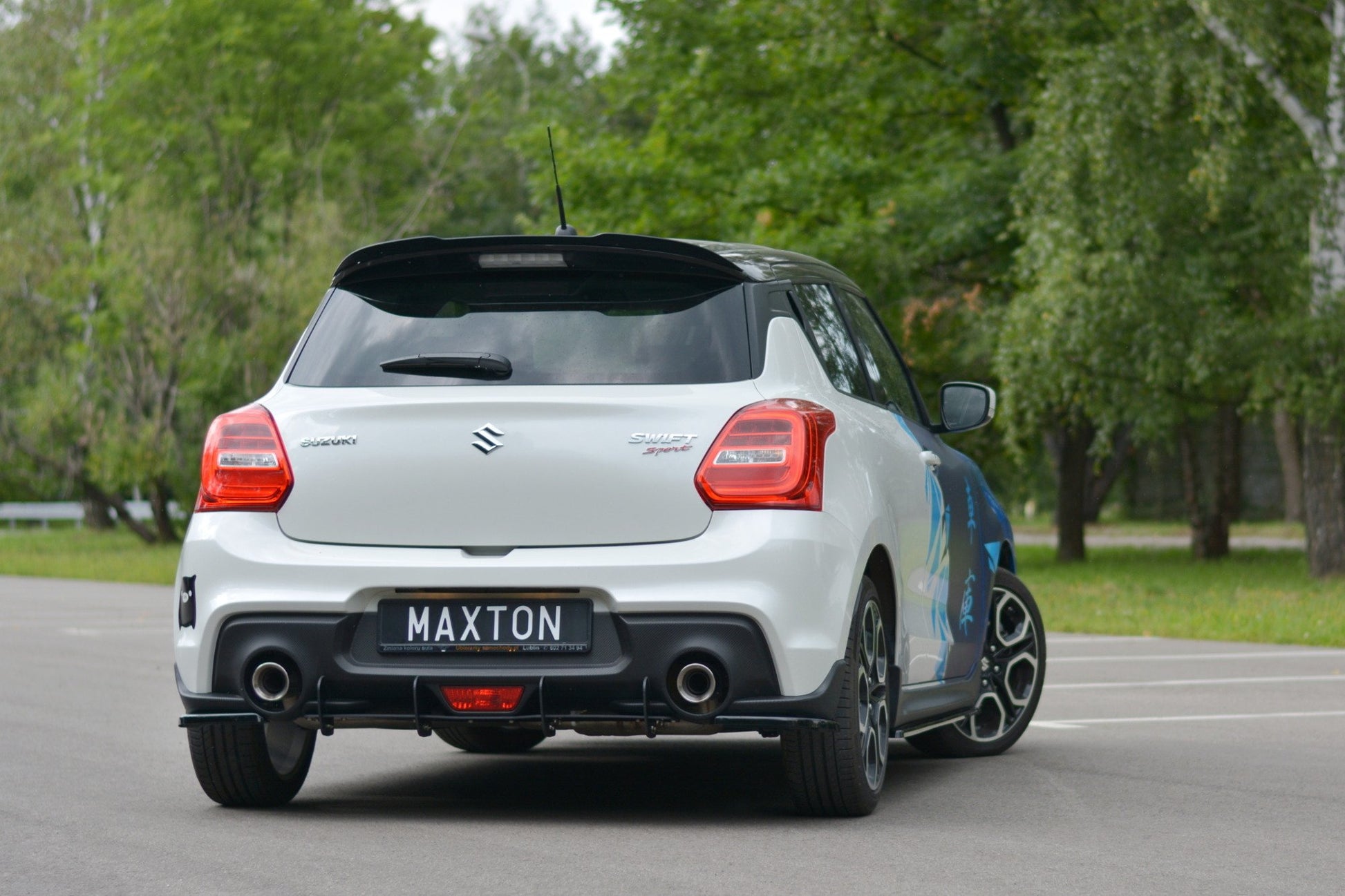 Rear Side Splitters  Suzuki Swift Mk6