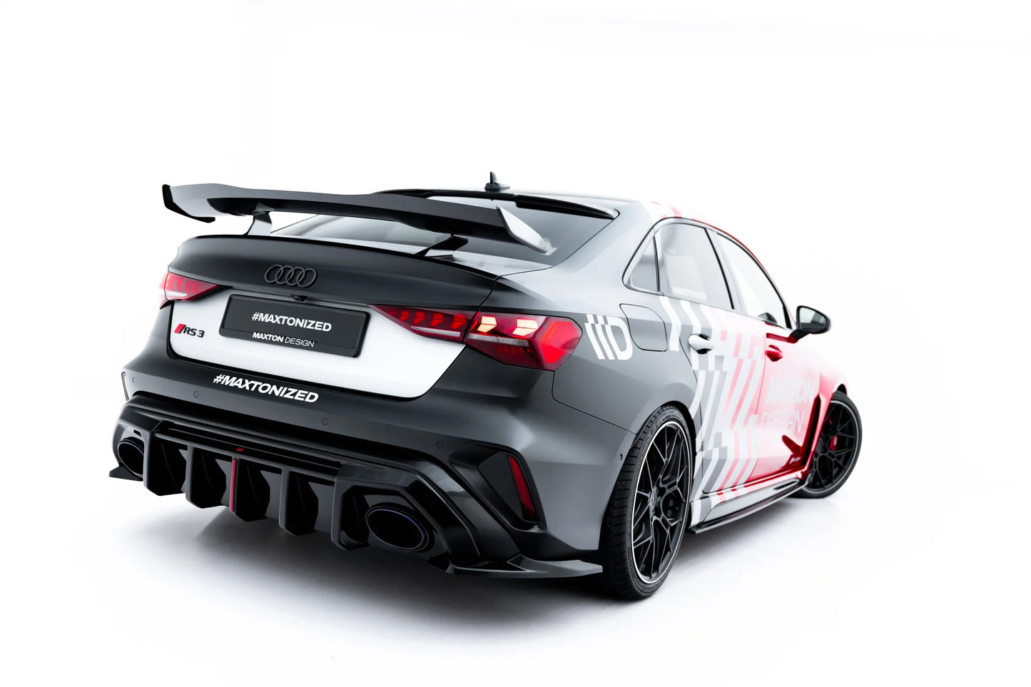 Rear Side Splitters V.1 Audi RS3 Sedan 8Y Facelift