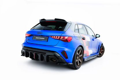 Rear Side Splitters V.1 Audi RS3 Sportback 8Y Facelift