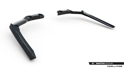 Rear Side Splitters V.1 BMW 5 / i5 M-Pack Sedan / Touring G60 / G61