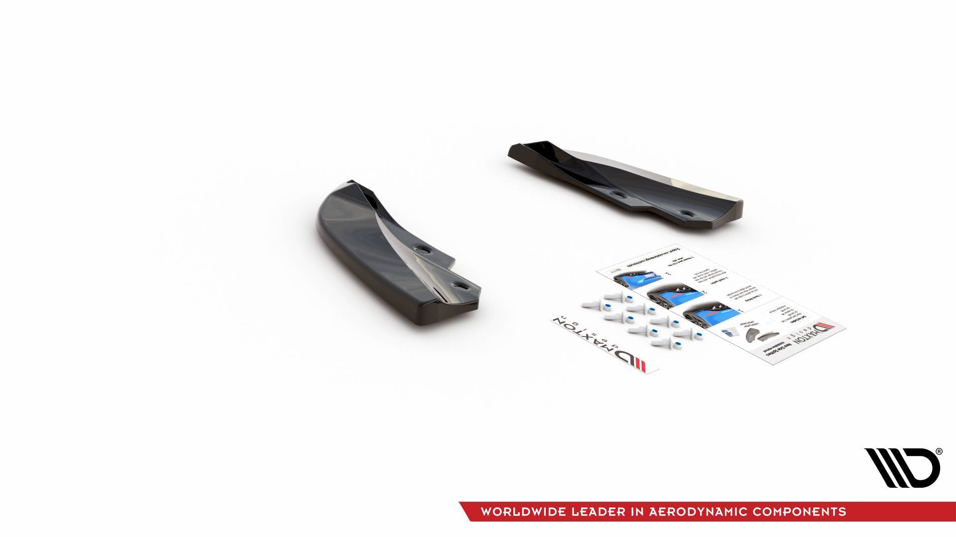 Rear Side Splitters V.1 Cupra Formentor VZ Mk1 / Mk1 Facelift