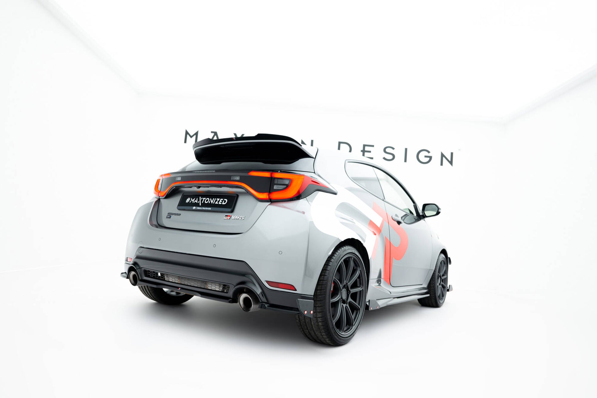 Rear Side Splitters V.1 + Flaps Toyota GR Yaris Mk4 Facelift