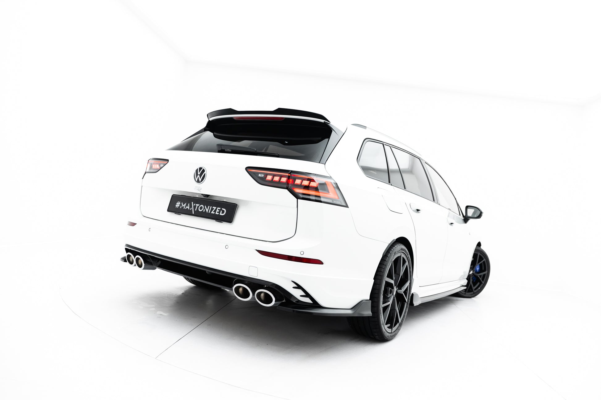 Rear Side Splitters V.1 Volkswagen Golf R Variant Mk8 / Mk8 Facelift